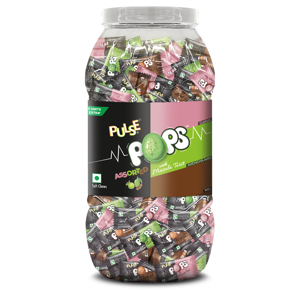 Pulse Pops || Soft Chews || 230 Pieces || 897 Gram