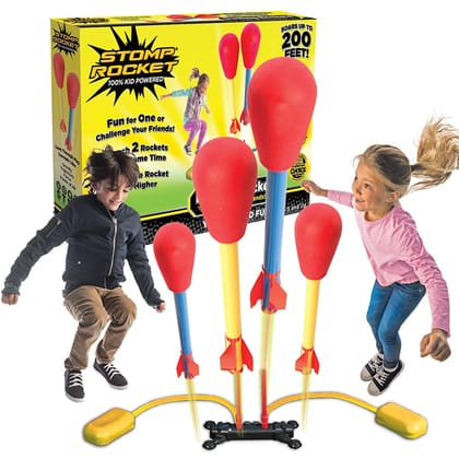 Stomp Rocket Original Dueling Rocket Launcher For Kids 5 Years and Above