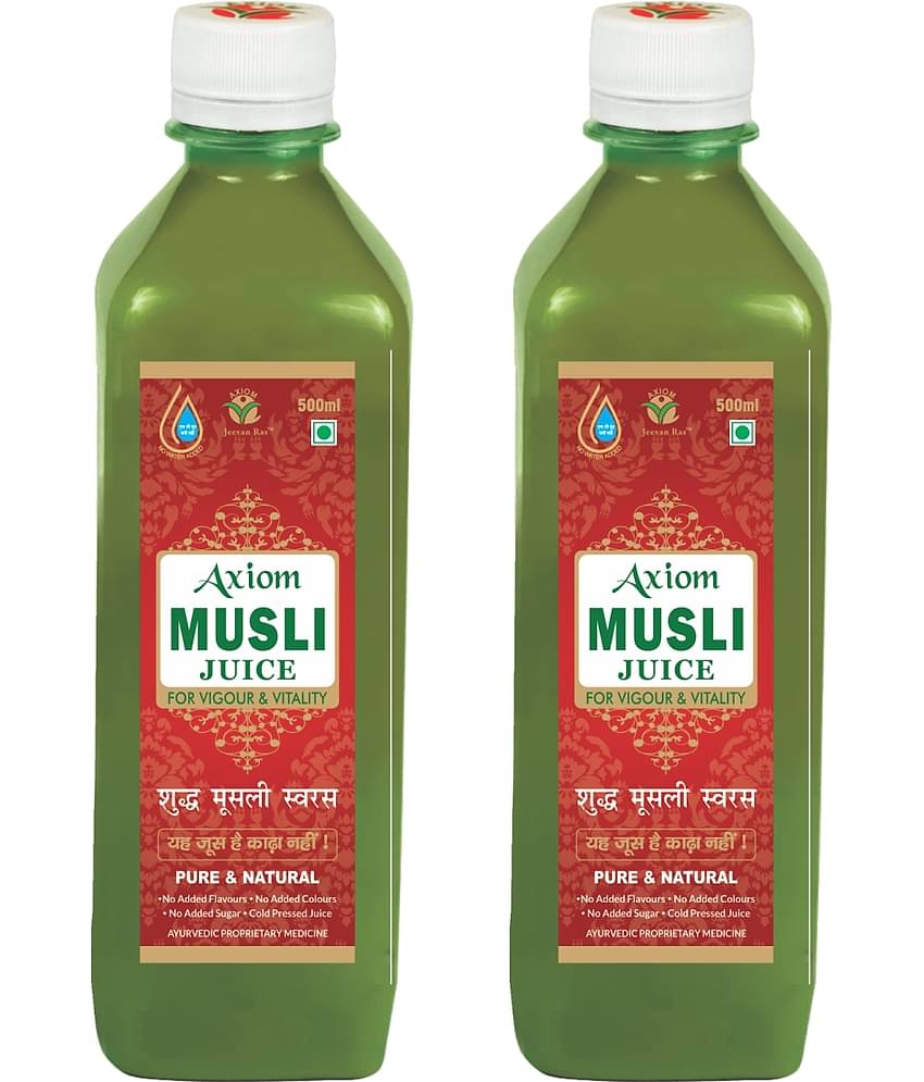 Jeevanras Musli Juice (500 ml)_Pack of 02 | Improves Power and Vitality | Useful in General Weakness | Health Tonic | Natural Herbal Product with WHO GLP , GMP, ISO Certification |