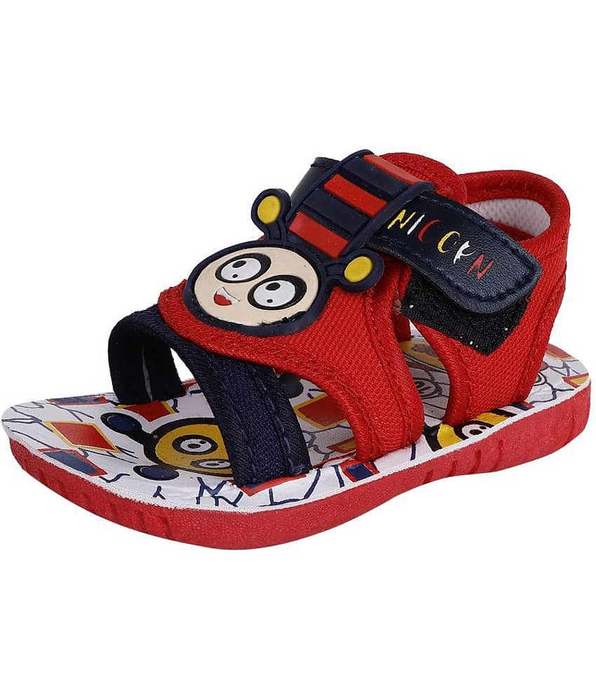 BUNNIES Unisex Kids Chu Chu Sound Musical First Walking Sandals for Baby Boys & Baby Girls for (6 Months to 21 Months)