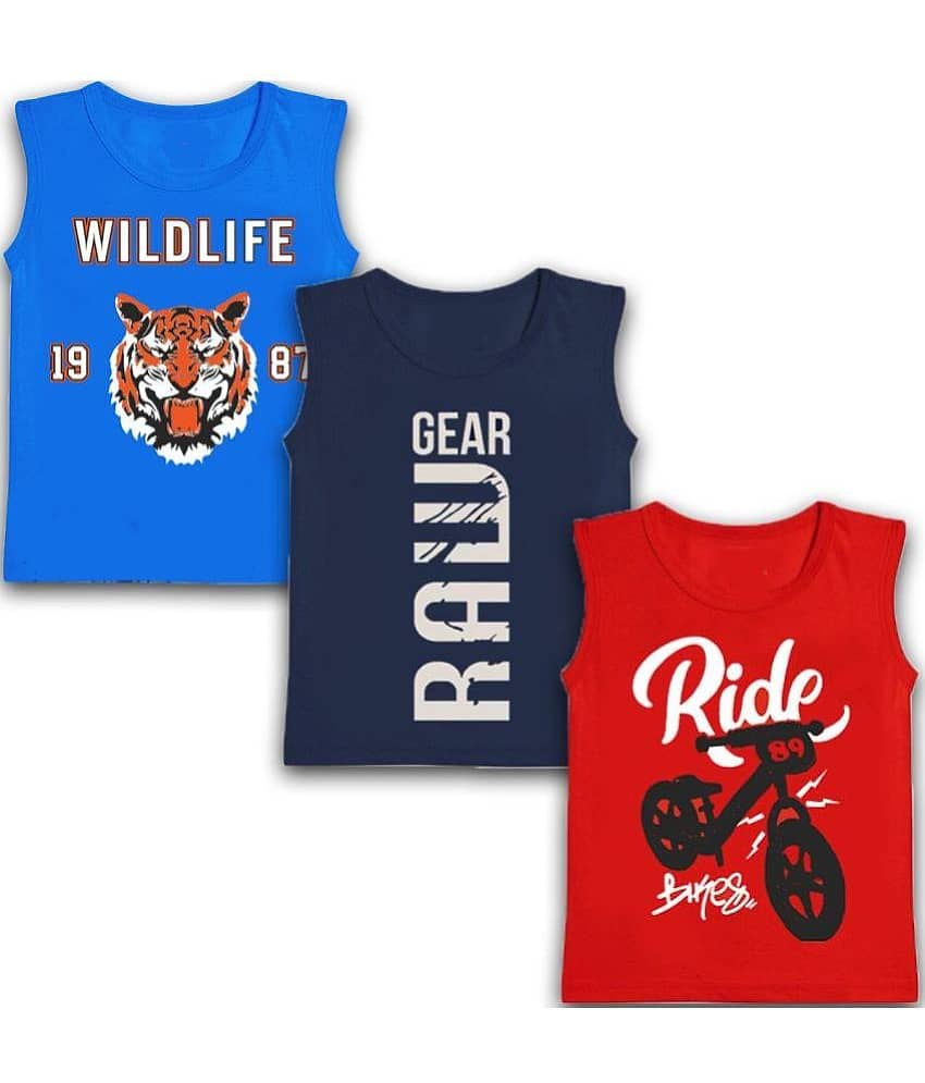 CRAZYON Pack of 1 Boys Cotton T-Shirt ( Multicolor )