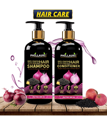 Phillauri Smoothening Shampoo & Conditioner 600 ( Pack of 2 )