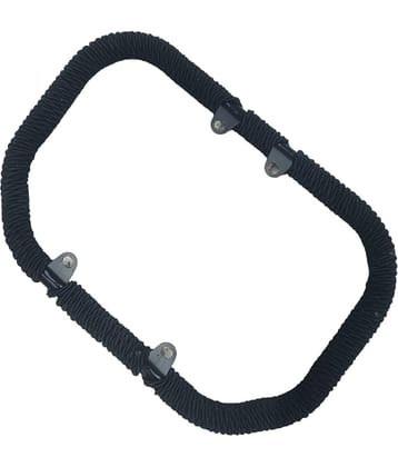 Heavy Quality Black With Rope Leg Guard for Splendor & HF Dulax