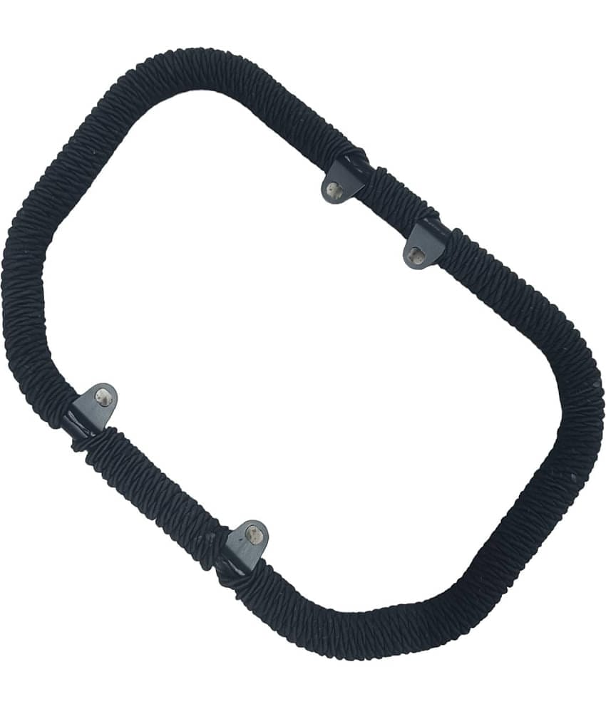 Heavy Quality Black With Rope Leg Guard for Splendor & HF Dulax