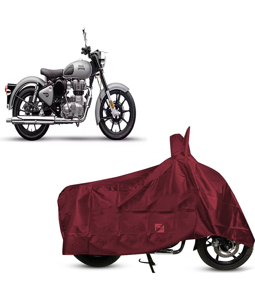 EGAL Bike Body Cover for Royal Enfield Royal Enfield Bullet 350 New BS6 ( Pack of 1 ) , Maroon