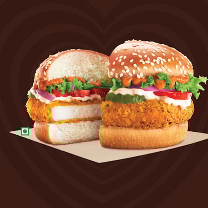 Crunchy Soft Paneer Whopper Deluxe(Reg. Size Bun),
