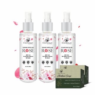 Greenblosum Rose Water Skin Toner 100ml  Gulab jal  No Paraben  Alcohol Free  Cleanses, Hydrates  Moisturises Skin
