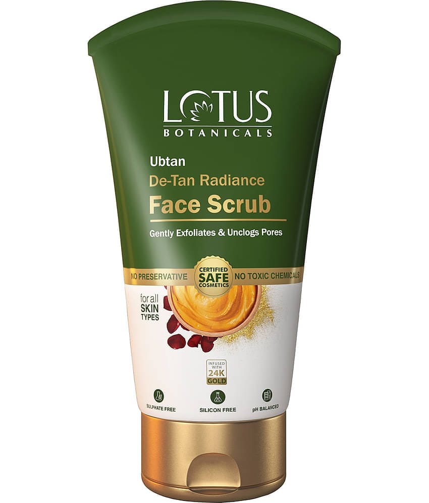 Lotus Botanicals Ubtan Face Scrub 100g