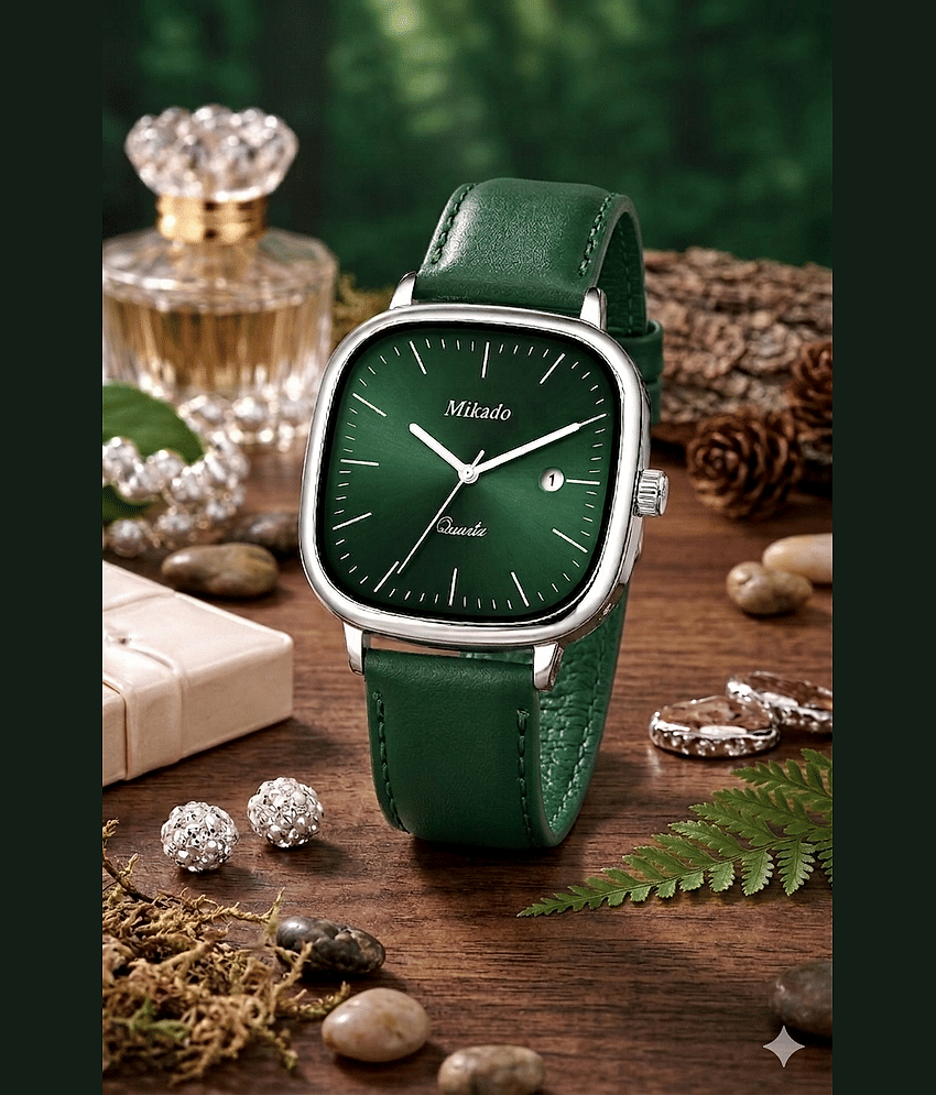 Mikado Green Silicon Analog Men's Watch