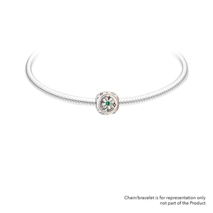 Lucky Charm | 925 Silver charms for Bracelets / Chain-Free / Silver / Modern