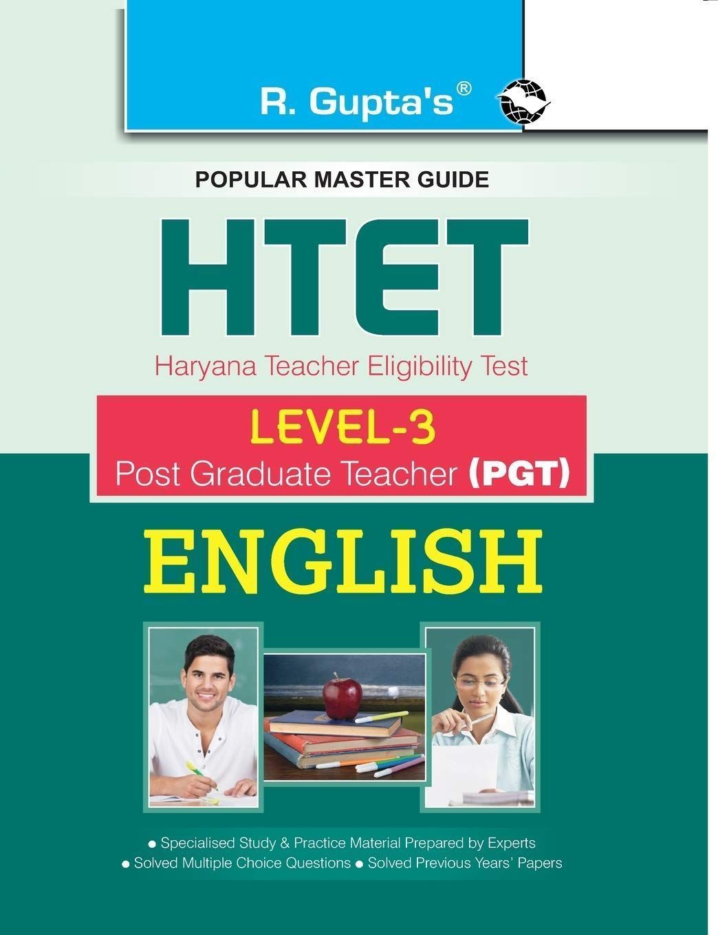 HTET (PGT) Post Graduate Teacher (Level-3) English Exam Guide [Paperback] [Sep 13, 2023] RPH Editorial Board