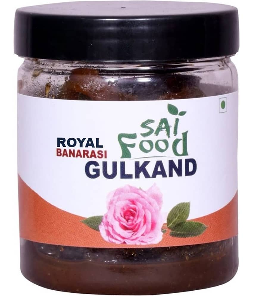 SAi Food Banarasi Gulkand Made from Finest Rose Petals Finest Mixed Gulkand Pickle 250 g