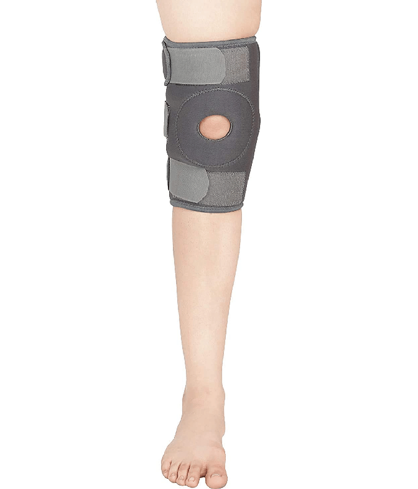 Medtrix Unisex Sports Knee Supports Single Grey ( XXL - Size )
