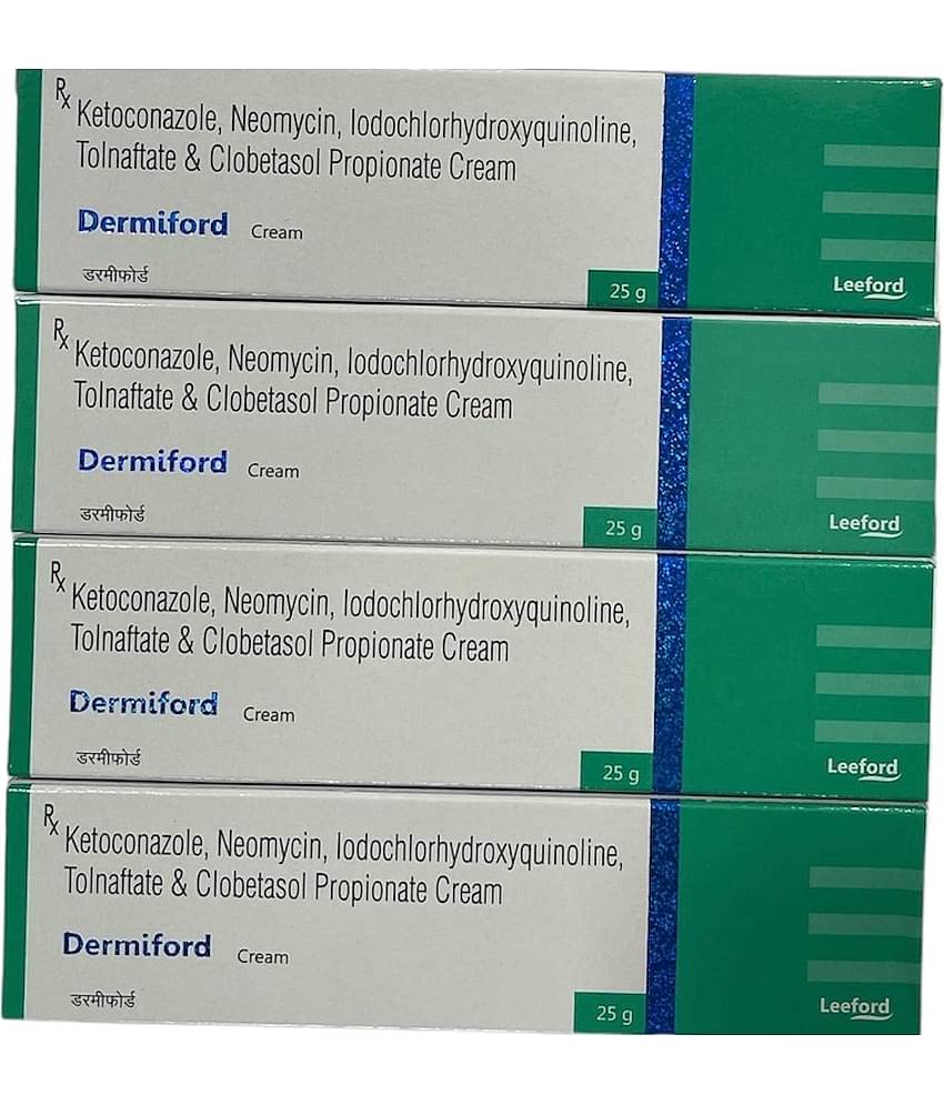 Dermiford Face Cream 25 Gm (Pack Of 4)