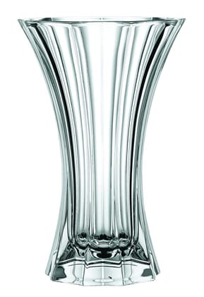 Nachtmann Saphir Collection, Crystal Vase, 7.1-Inch, Decorative Glass Vase For Flowers, Home D'Cor, And Centerpieces, Makes A Great Wedding, Or Housewarming Gift, Clear