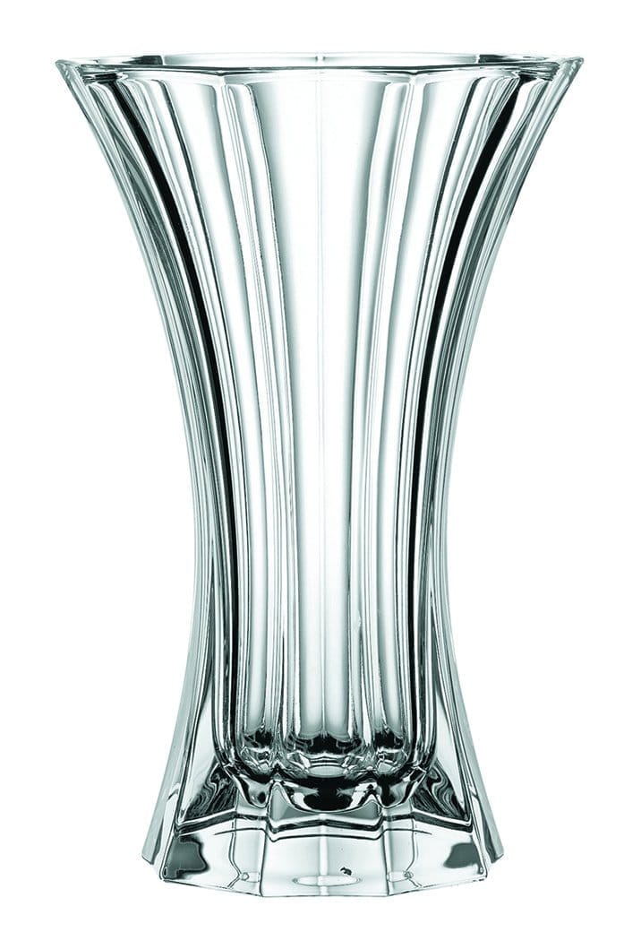Nachtmann Saphir Collection, Crystal Vase, 7.1-Inch, Decorative Glass Vase For Flowers, Home D'Cor, And Centerpieces, Makes A Great Wedding, Or Housewarming Gift, Clear