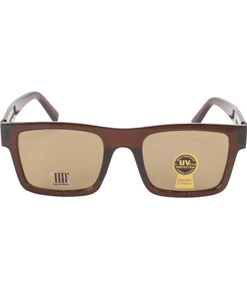 Funk Brown Square Sunglasses ( Pack of 1 )