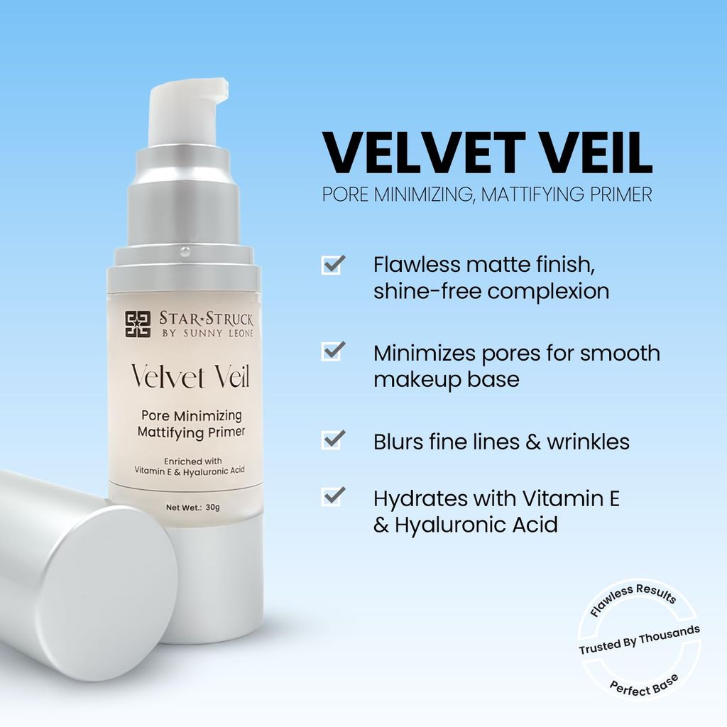 StarStruck by Sunny Leone Velvet Veil Pore Minimizing Mattifying Primer