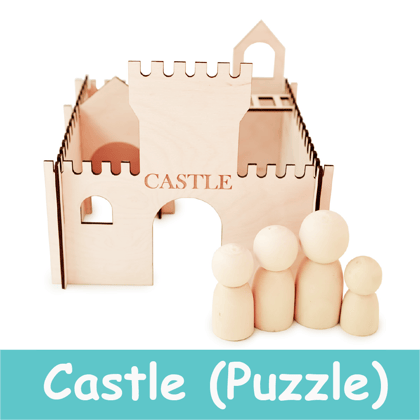 Wooden Castle Toys - Puzzle