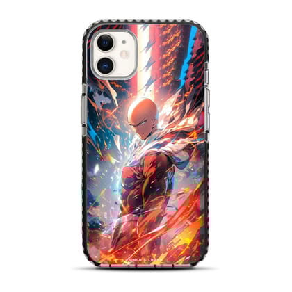 Saitama One Punch Man Anime iPhone 11 Stride Phone Case-Stride