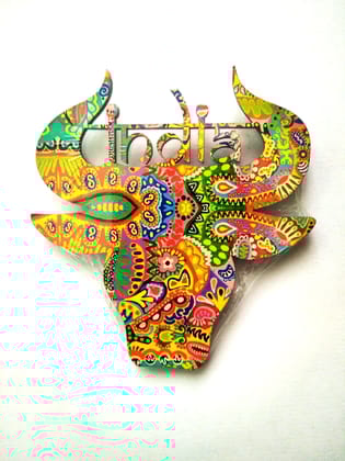 COLOROMA ARTWORK FRIDGE MAGNET - INDIAN BULL