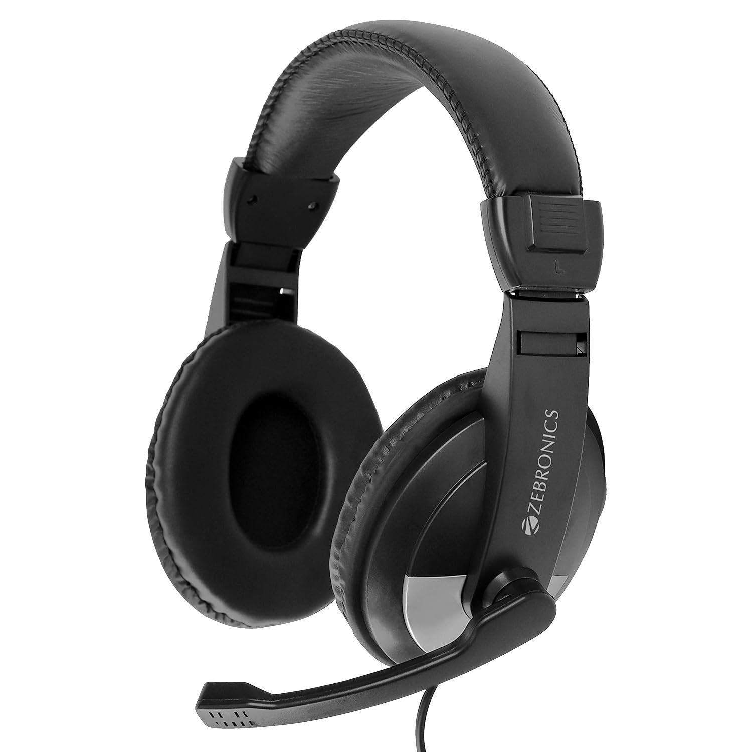 Zebronics Zeb-200HM Wired On Ear Headphone&nbsp;- Black