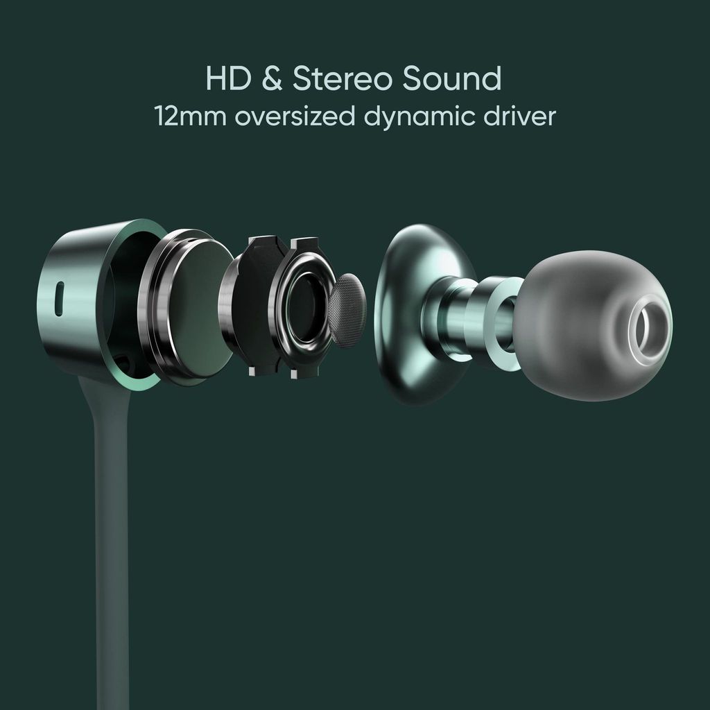 CELLECOR BT-1 Waterproof Wireless Headphone with 25 Hours Playback time in 45 Minutes Charging, Bluetooth V5.0, Voice assitance and Noise cancelation with inbuilt mic