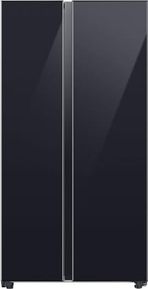 Samsung 653L Convertible 5 In 1 Digital Inverter Side by Side Refrigerator Appliance, (RS76CB811333HL, Glam Deep Charcoal)