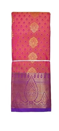 women Kanchipuram Silk Pure Pattu Sarees With Blouse