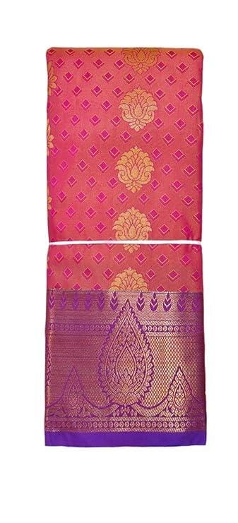 women Kanchipuram Silk Pure Pattu Sarees With Blouse