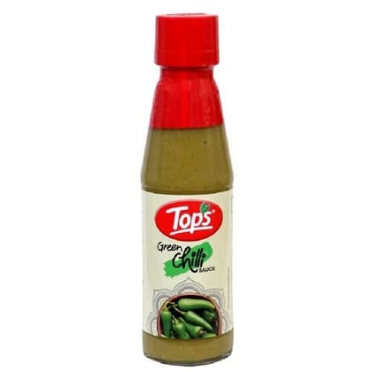 Tops Sauce - Green Chilli, 200 g Bottle