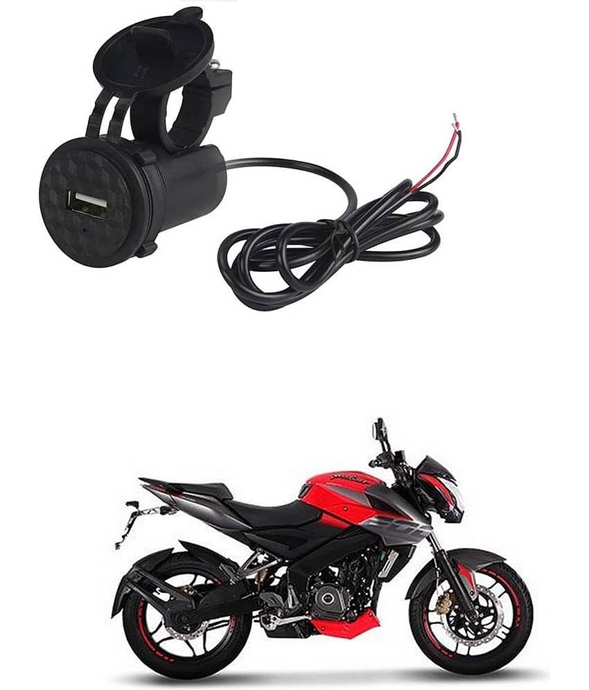 BajajPulsar 220 DTS-i Black USB  Bike Charger