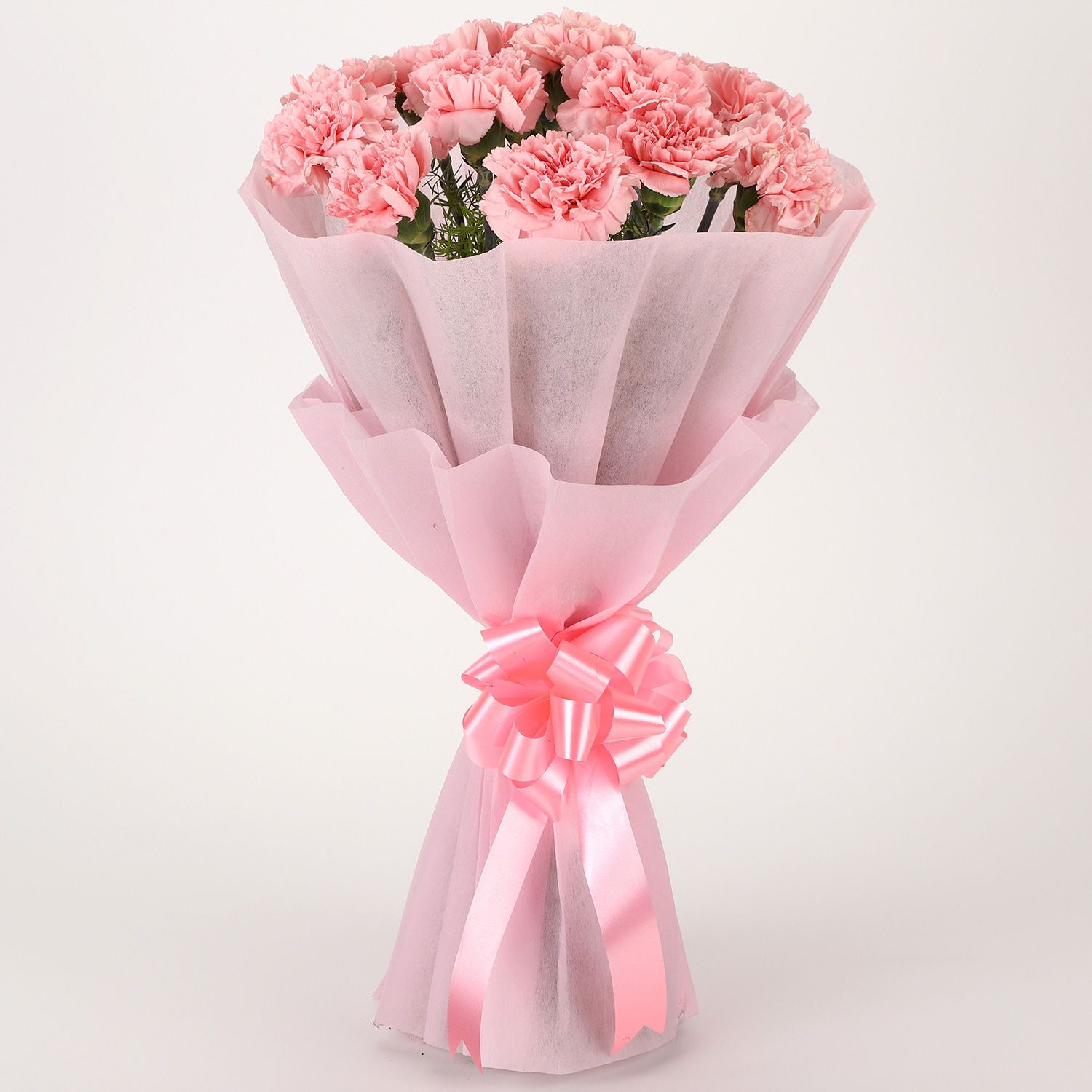 Pretty Pink Carnations Bouquet