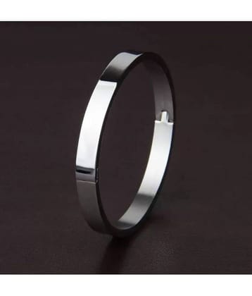 FASHION FRILL Silver Kada ( Pack of 1 )