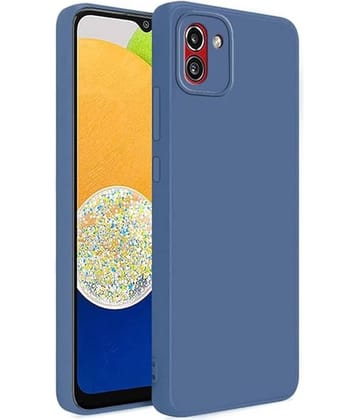 Case Vault Covers - Silicon Soft cases Compatible For Silicon Samsung Galaxy A03 ( Pack of 1 )