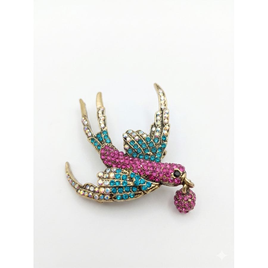 Brooch Multi-Coloured 