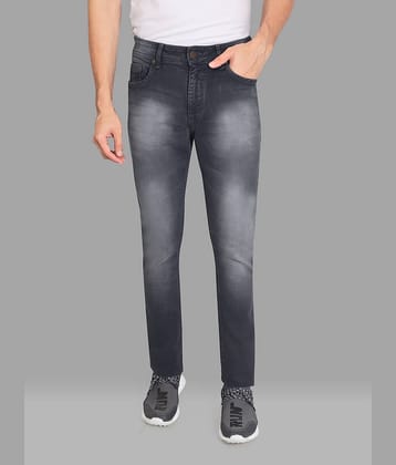 HJ HASASI - Grey Denim Slim Fit Men's Jeans ( Pack of 1 )