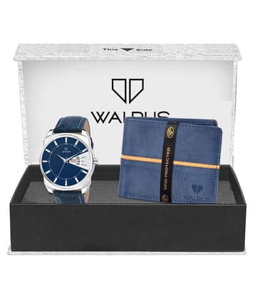 Walrus WWWC-COMBO62 Leather Analog Mens Watch