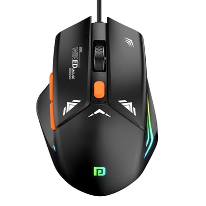 Portronics Vader Wired Gaming Mouse (Black)