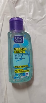 Clean Clear Morning Energy Aqua splash Face wash 