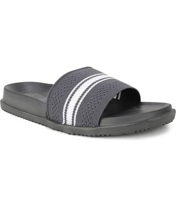 Bata Grey Men's Slide Flip Flop