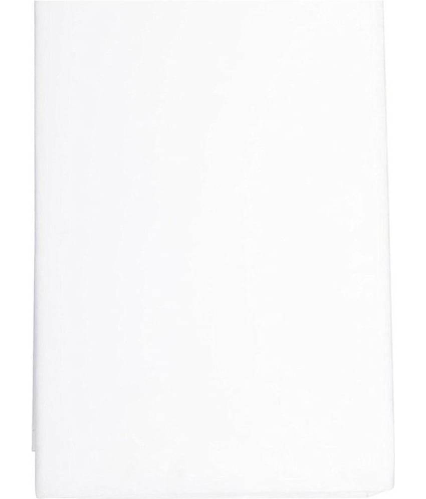 Makhanchor White Linen Unstitched Shirt pc Single