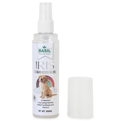Basil Iris Cologne Spray for Dogs and Cats Basil Iris Cologne Spray for Dogs and Cats - 100mL