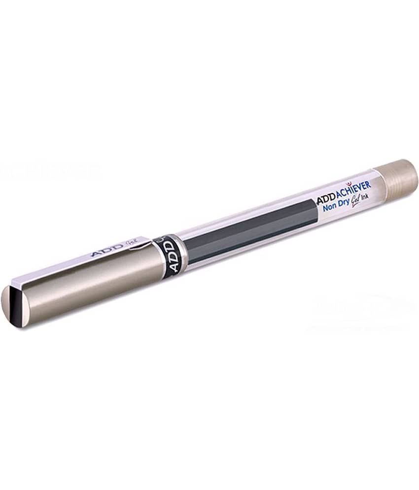 Add Gel Achiever Pen Black - Set Of 10 Pens