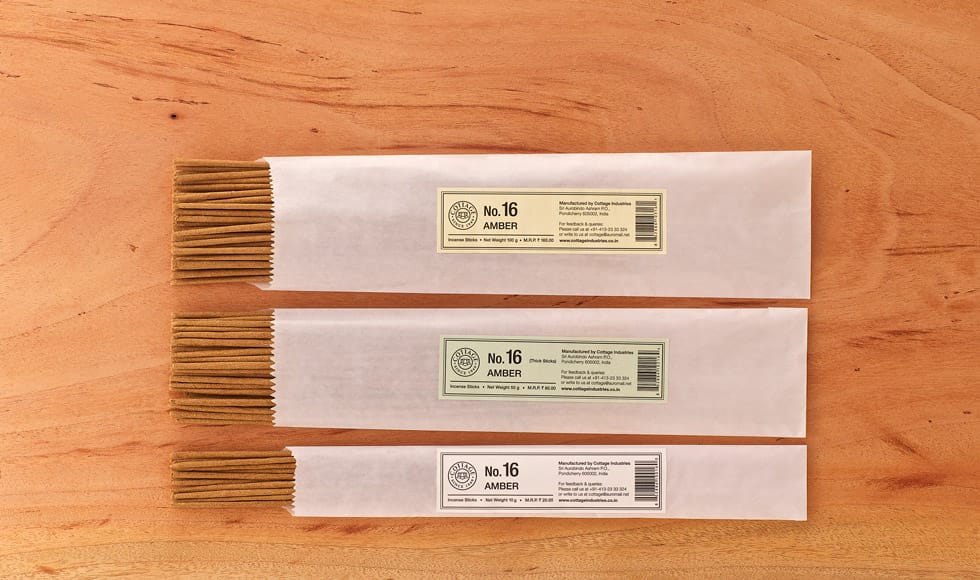 Amber - Incense sticks 50 gms