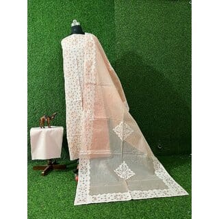 Applique Cotton Suit 3 Piece Set Fabrics