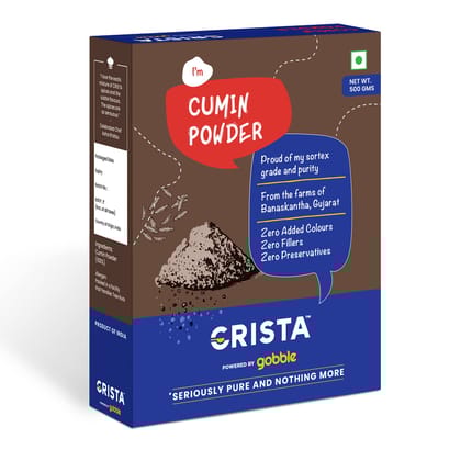 CRISTA Cumin Powder, 500 gm