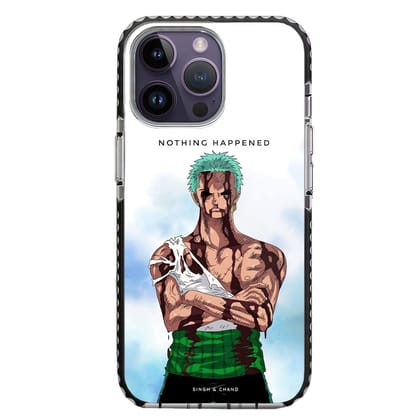 Roronoa Zoro 1.0 One Piece Anime iPhone 14 Pro Max Stride Phone Case-Stride