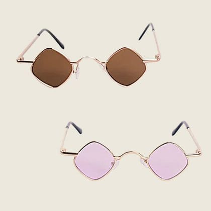 The Quad Duo-Lavender & Toffee Brown