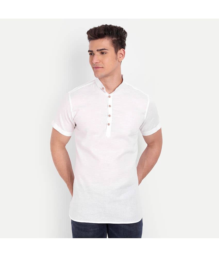 Vida Loca - Grey Cotton Slim Fit Men's Casual Shirt ( Pack of 1 )